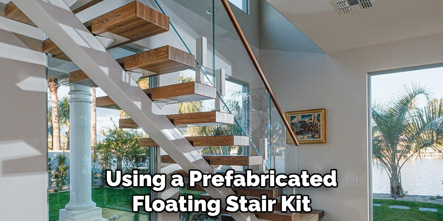 Using a Prefabricated Floating Stair Kit