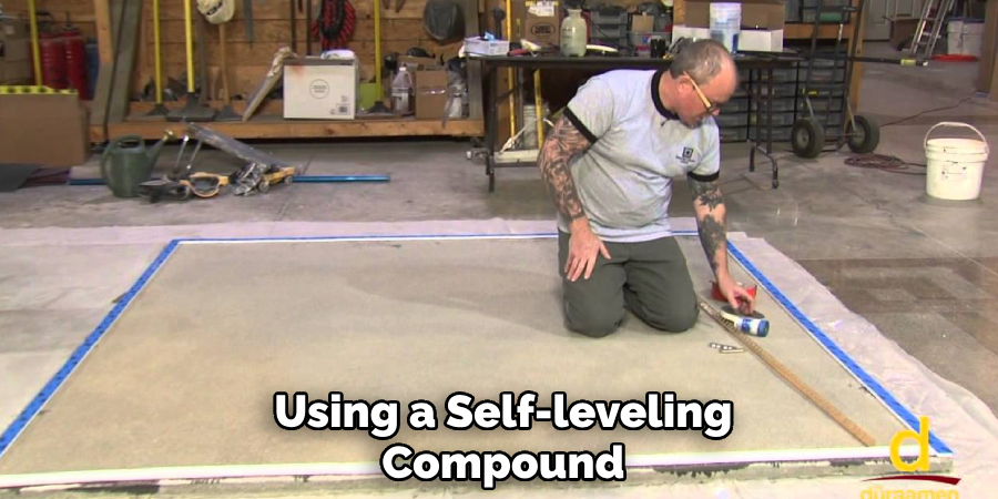 Using a Self-leveling Compound