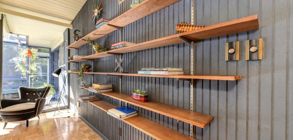 How to Build Wall to Wall Shelves