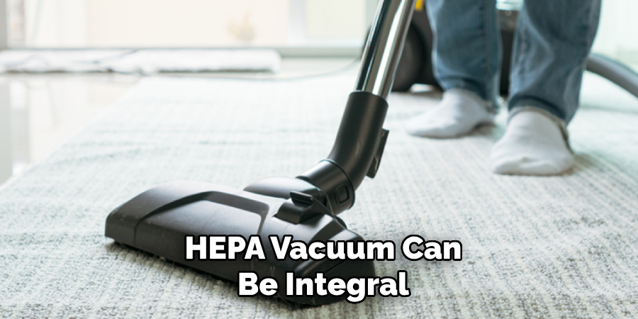 HEPA Vacuum Can
Be Integral