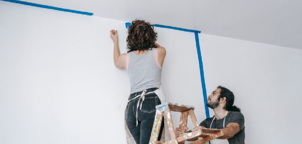 How to Fix Paint That Peeled Off With Tape