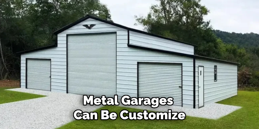 Metal Garages Can Be Customize