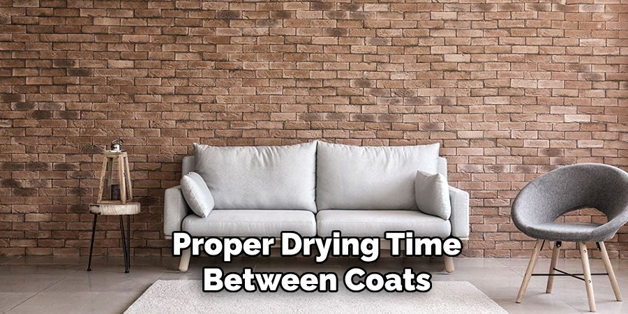 Proper Drying Time Between Coats