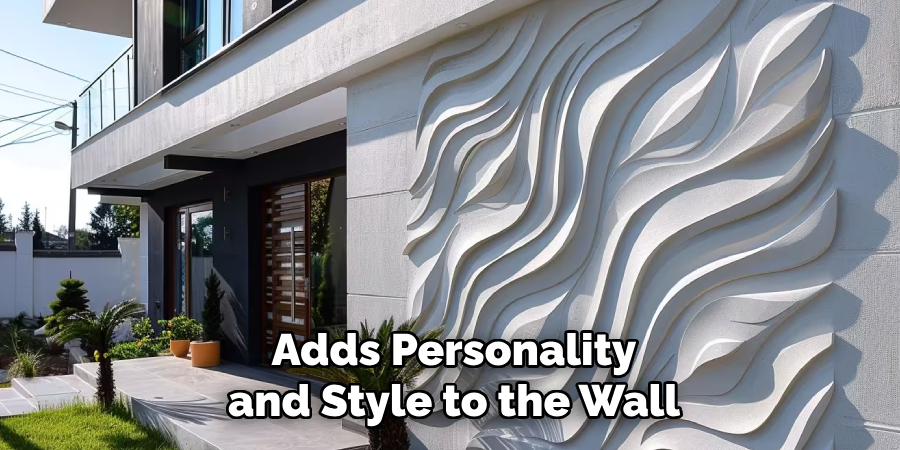 Adds Personality and Style to the Wall