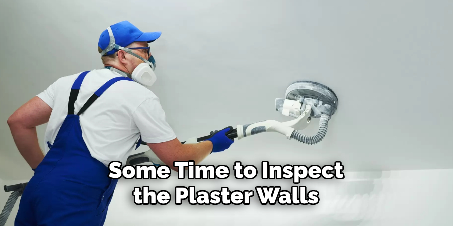 Some Time to Inspect the Plaster Walls