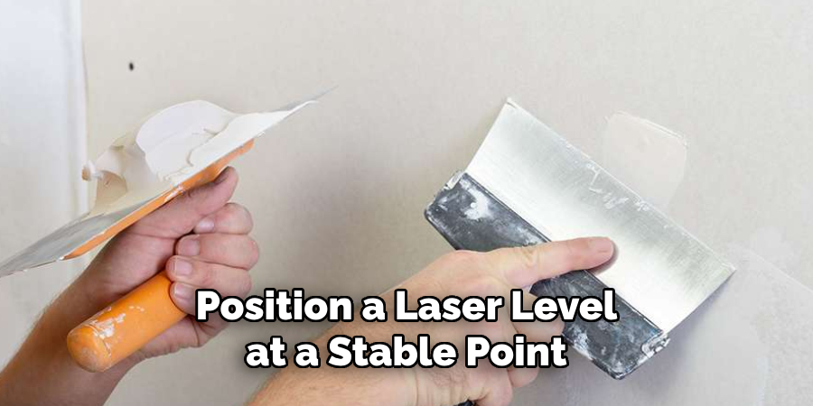 Position a Laser Level at a Stable Point