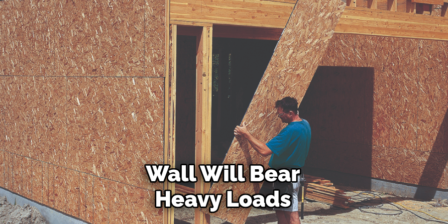 Wall Will Bear Heavy Loads