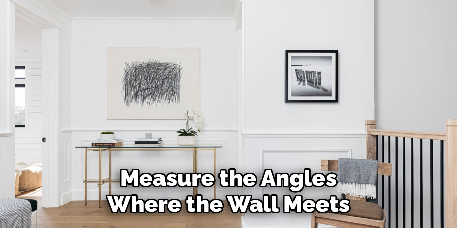 Measure the Angles Where the Wall Meets