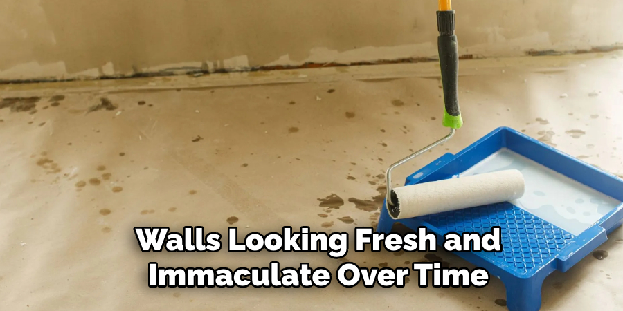 Walls Looking Fresh and Immaculate Over Time