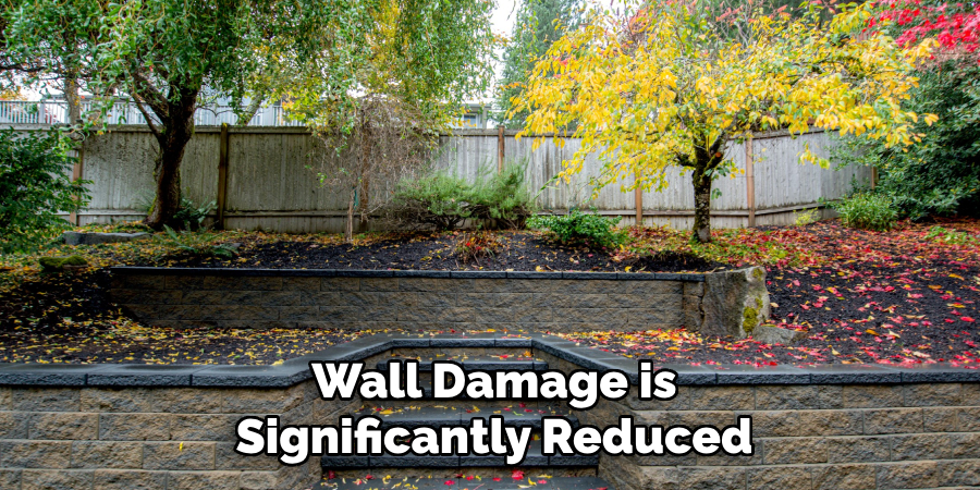 Wall Damage is Significantly Reduced