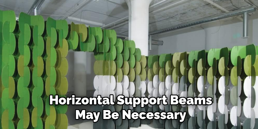 Horizontal Support Beams May Be Necessary