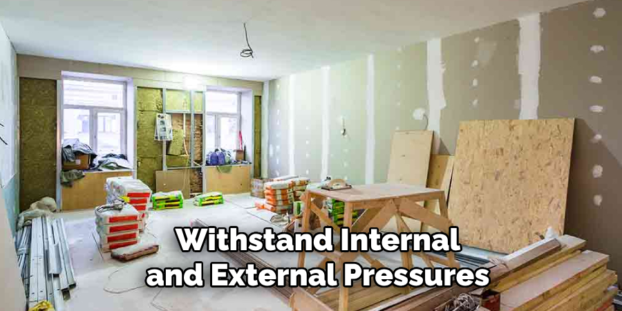 Withstand Internal and External Pressures