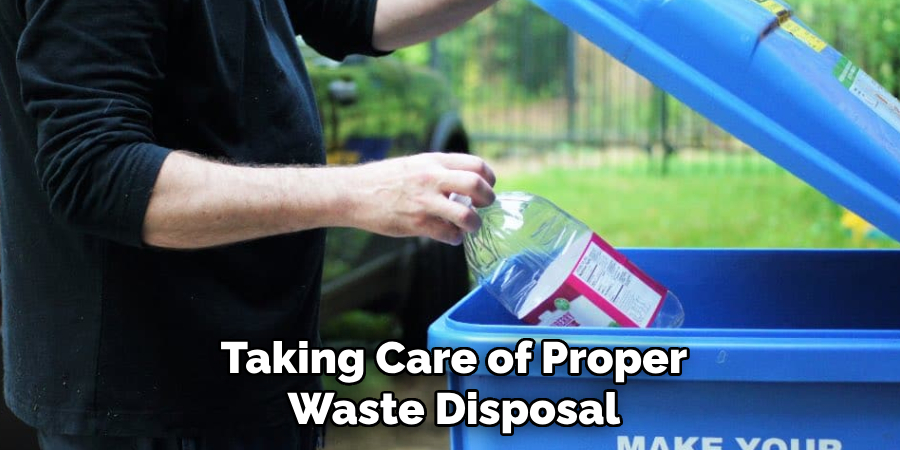 Taking Care of Proper Waste Disposal