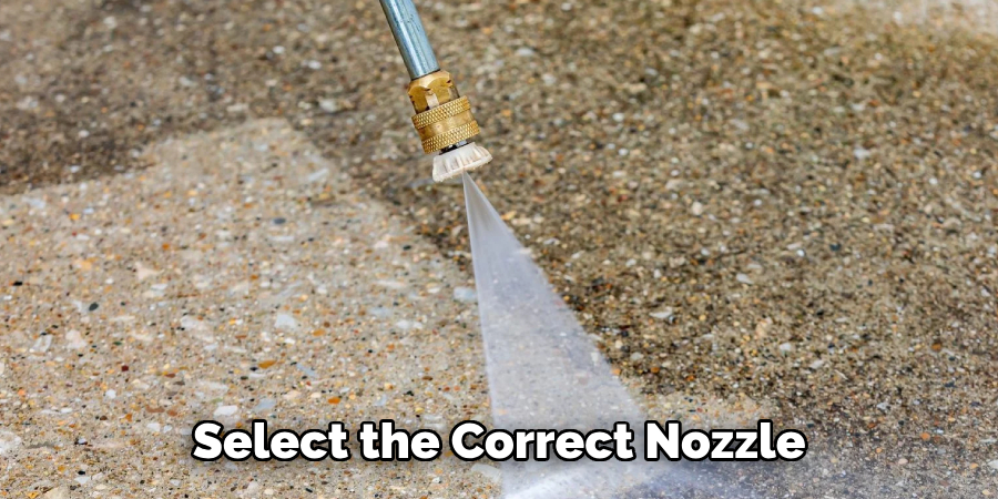 Select the Correct Nozzle