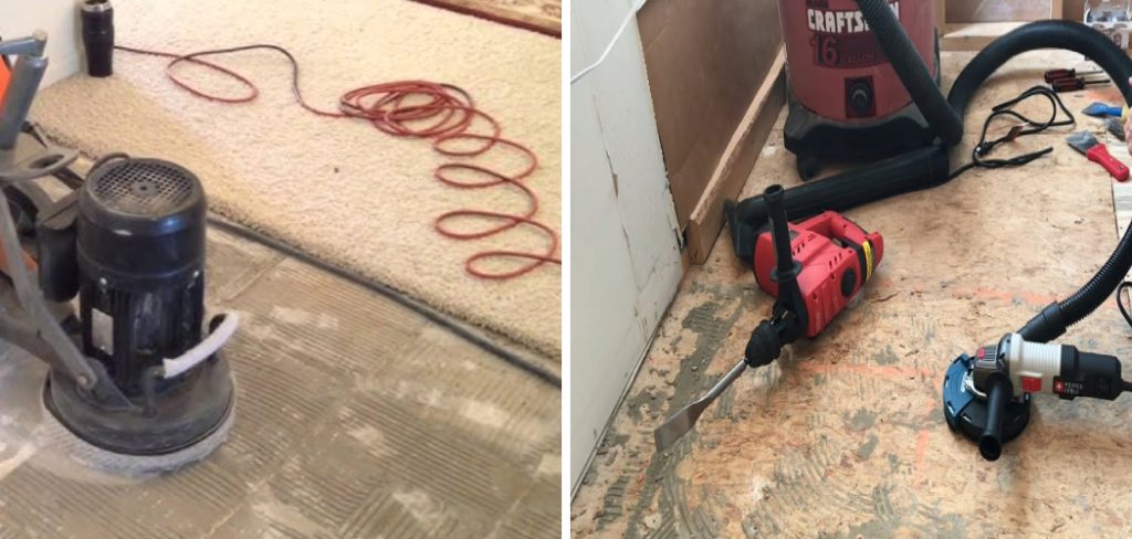 How to Remove Thinset From Concrete Slab