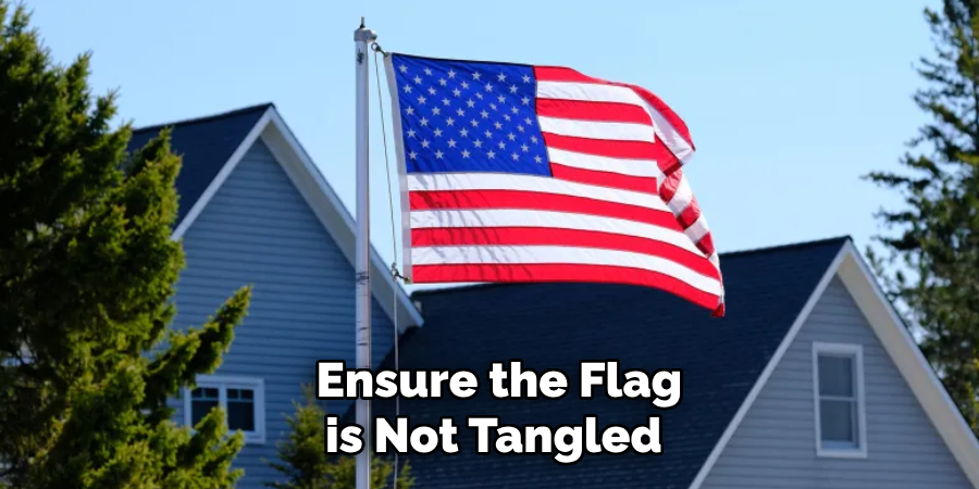  Ensure the Flag is Not Tangled