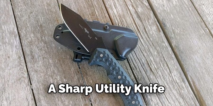 A Sharp Utility Knife