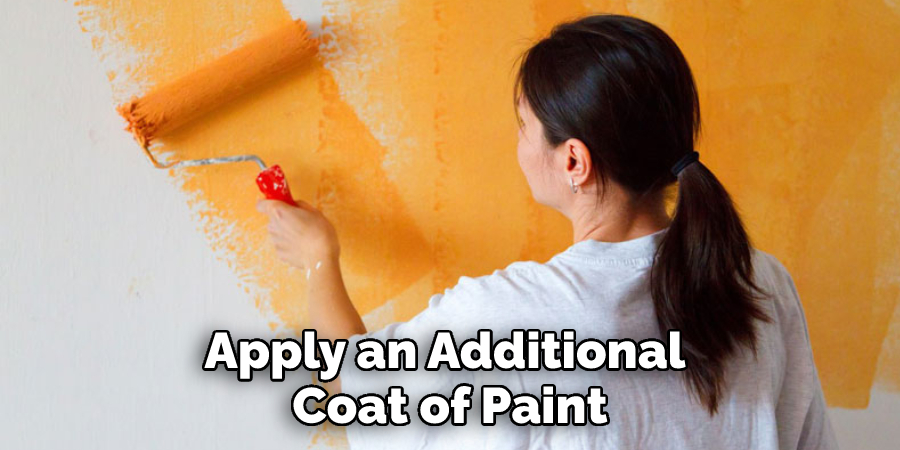 Apply an Additional Coat of Paint