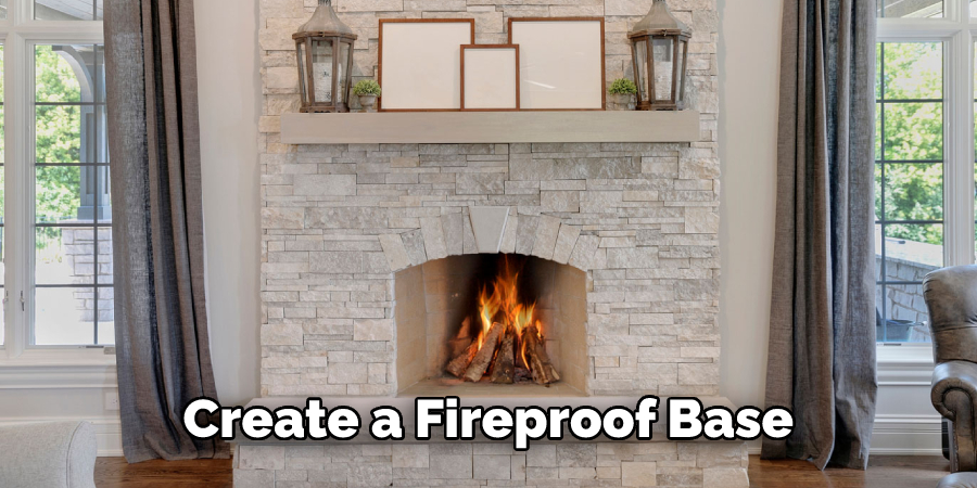 Create a fireproof base