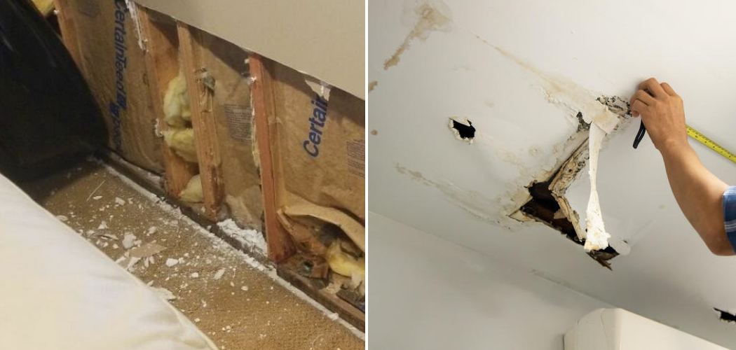 How to Remove Water Damaged Drywall 10 Effective Methods