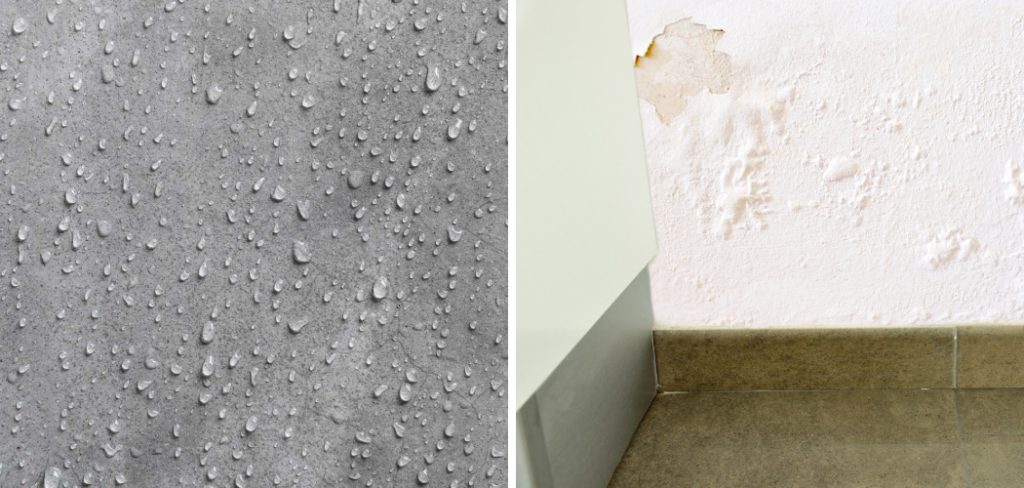 How to Stop Concrete Walls From Sweating