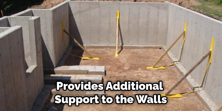 Provides Additional Support to the Walls