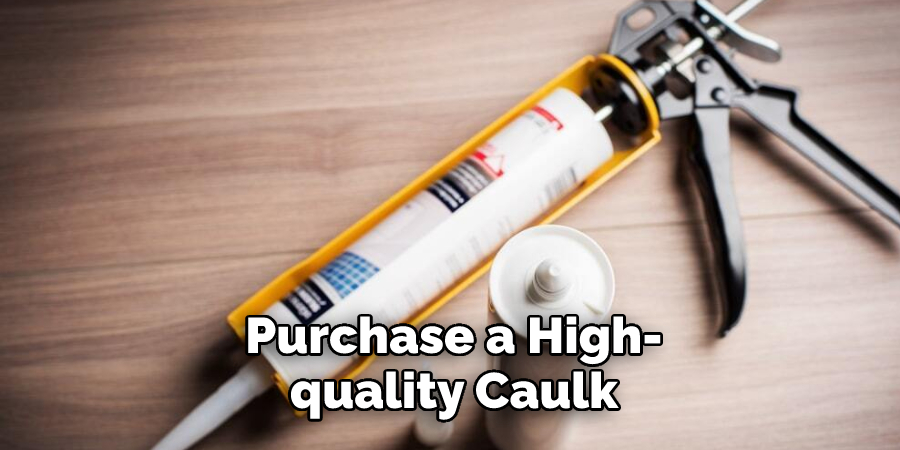 Purchase a High-quality Caulk