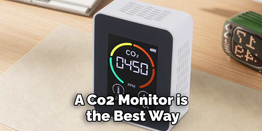 A Co2 Monitor is the Best Way