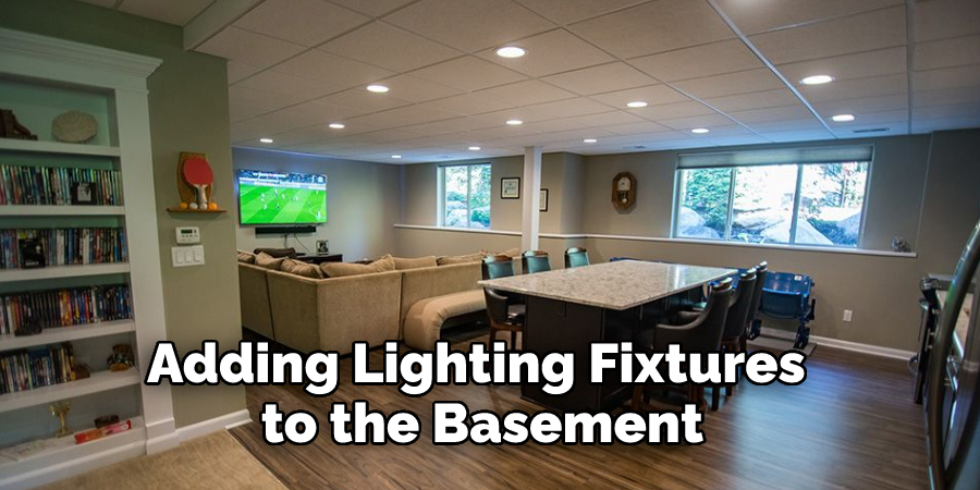 Adding Lighting Fixtures to the Basement