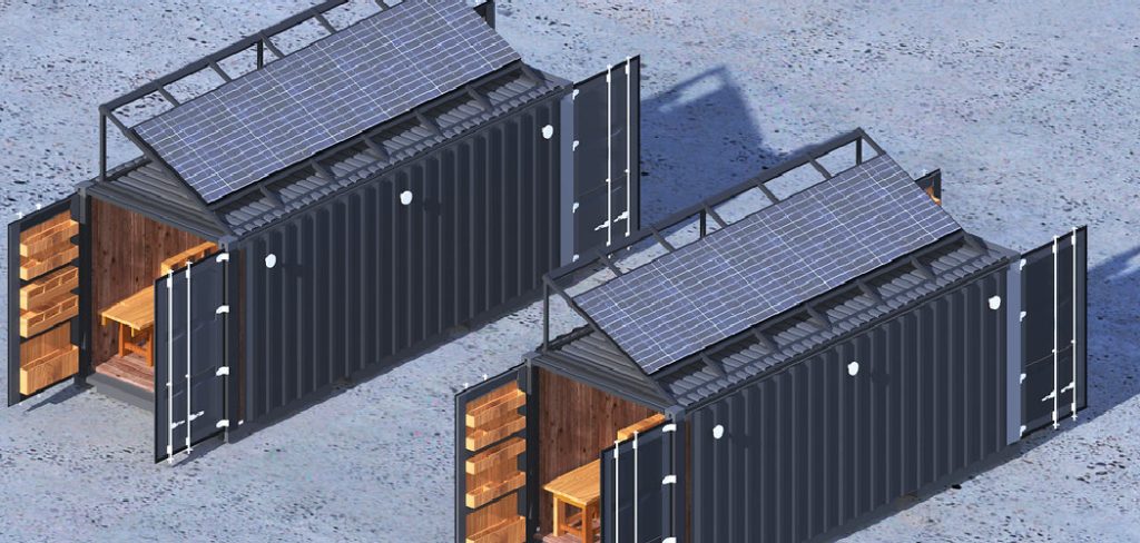 How to Put a Roof on a Shipping Container