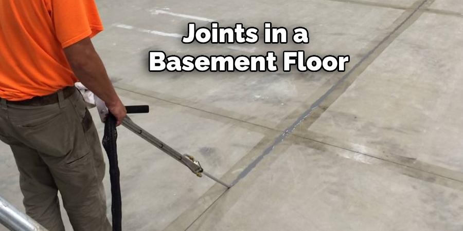 Joints in a Basement Floor