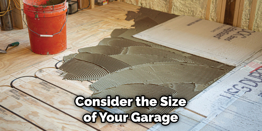 Consider the Size of Your Garage