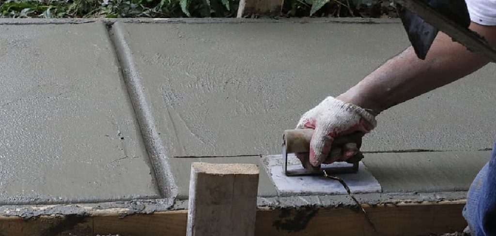 How to Build Concrete Runners for Mobile Home