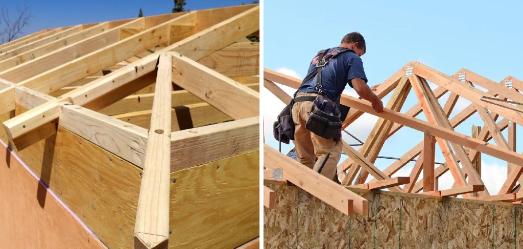 How to Build a Hip Roof With Different Pitches