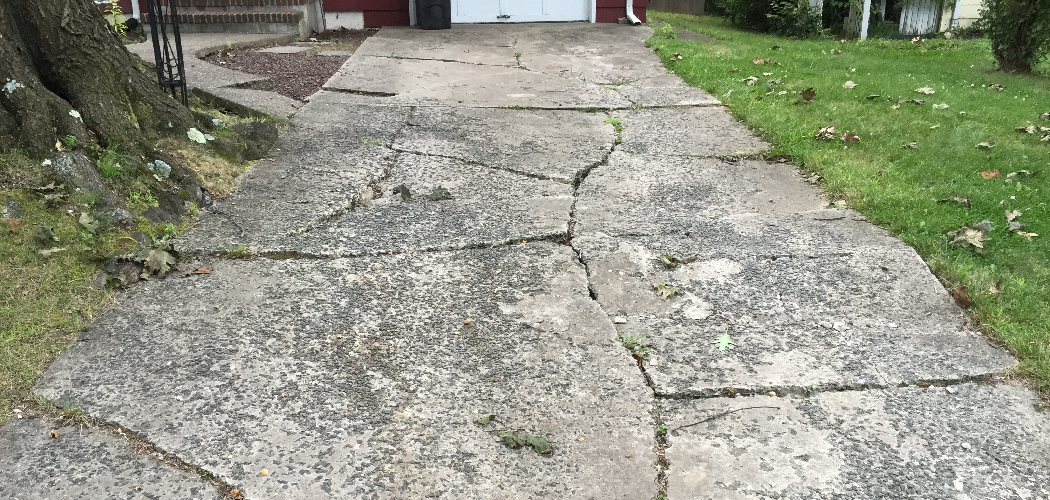 How To Level Concrete Driveway