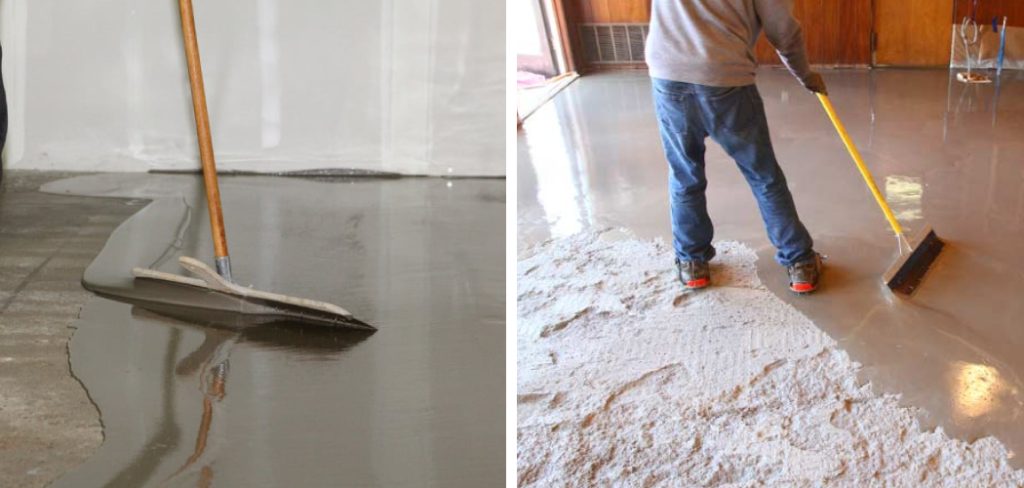 How to Remove Self Leveling Concrete