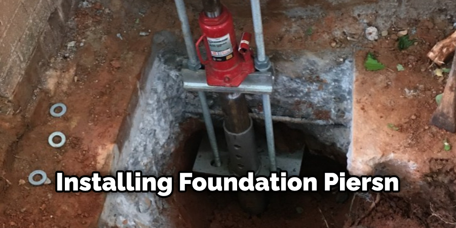 Installing Foundation Piers