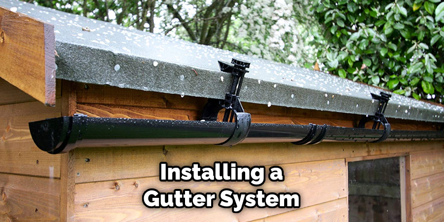 Installing a Gutter System