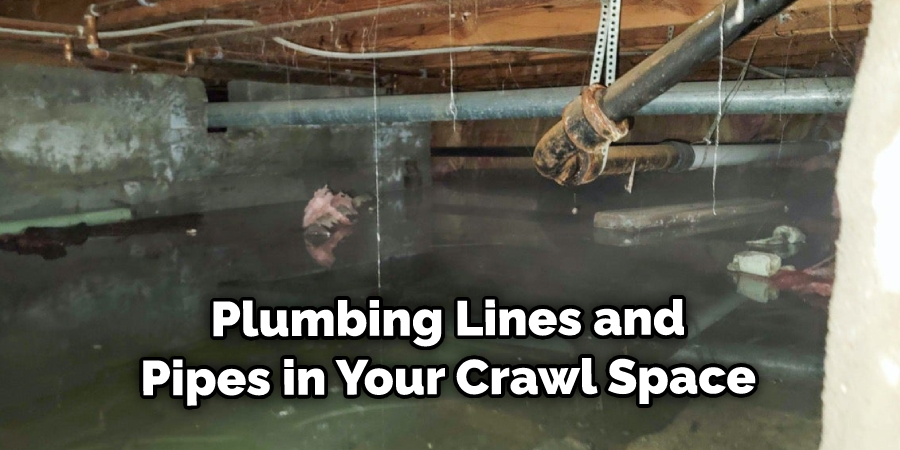 Plumbing Lines and Pipes in Your Crawl Space