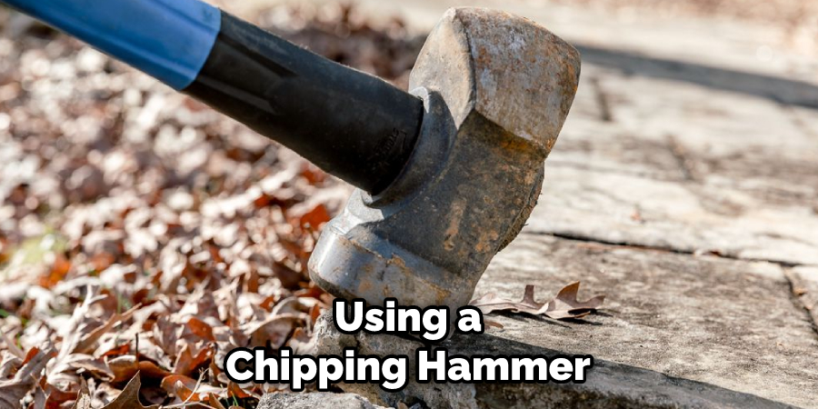 Using a Chipping Hammer