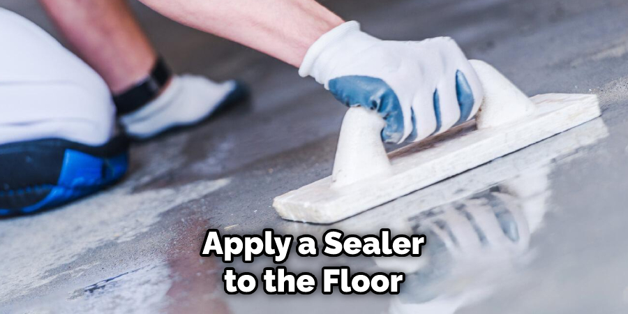 Apply a Sealer to the Floor