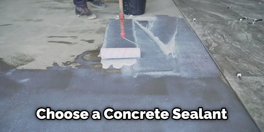 Choose a Concrete Sealant