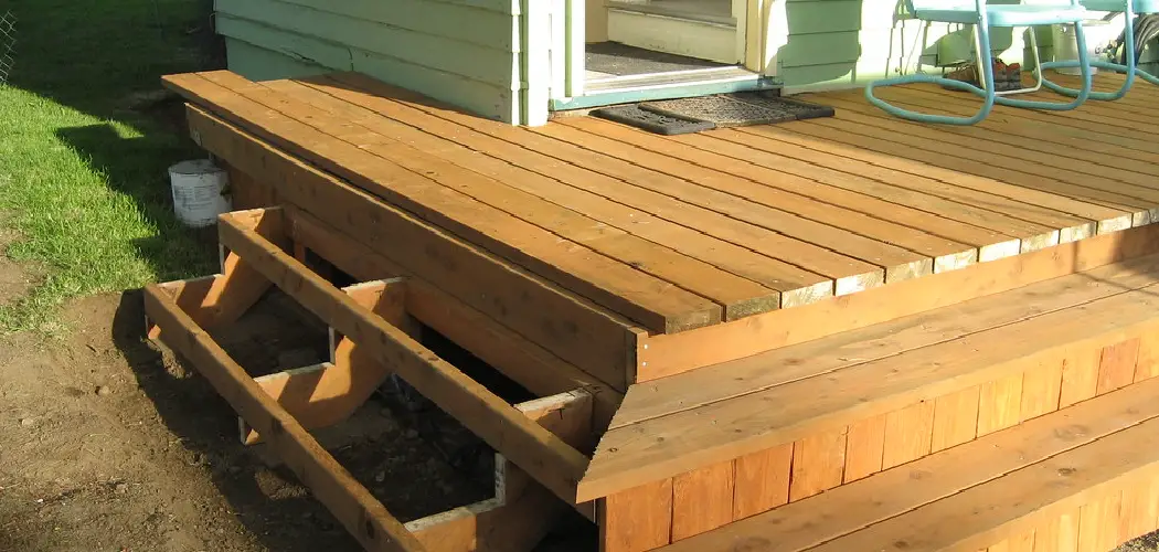 How to Build Cascading Deck Stairs