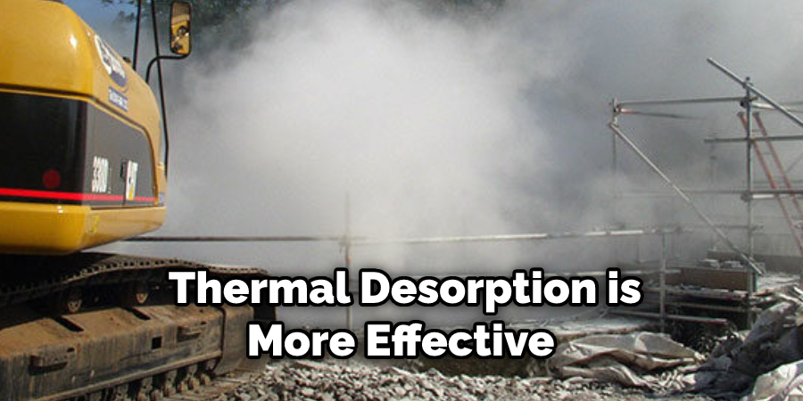 Thermal Desorption is More Effective