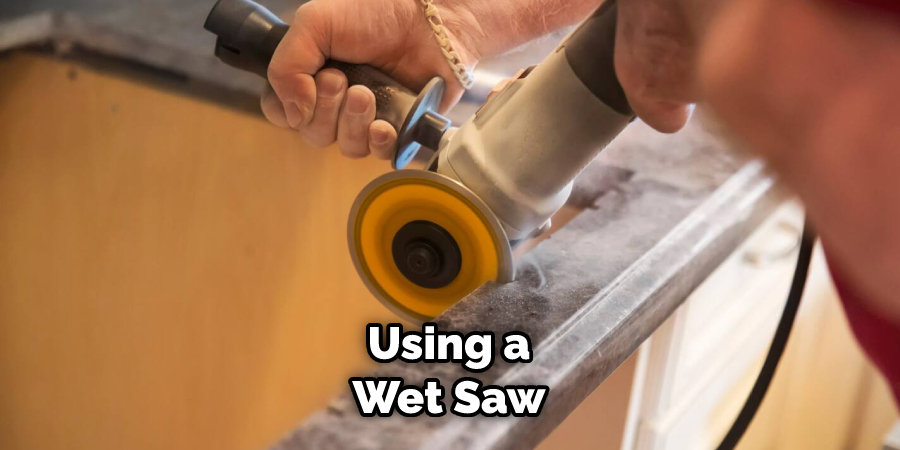 Using a Wet Saw