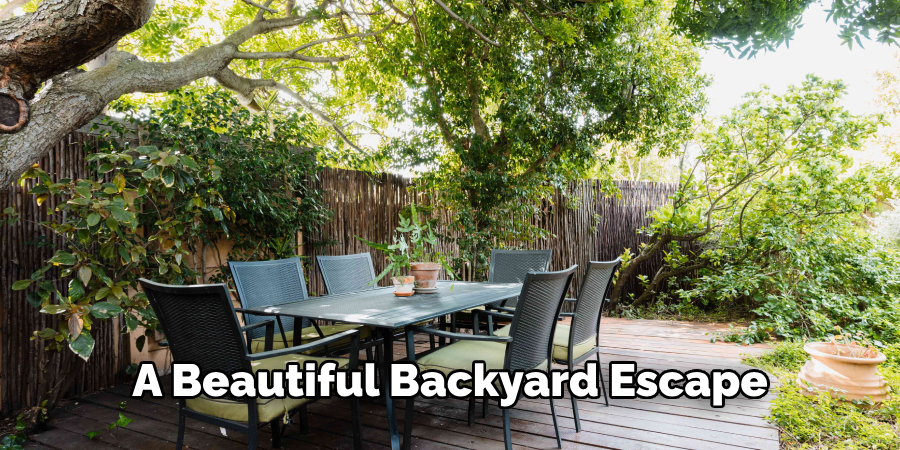 A Beautiful Backyard Escape
