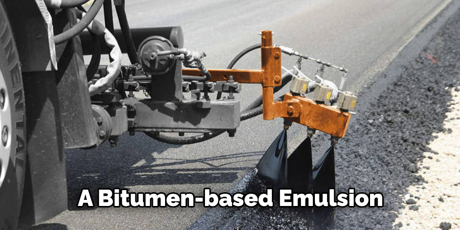 A Bitumen-based Emulsion