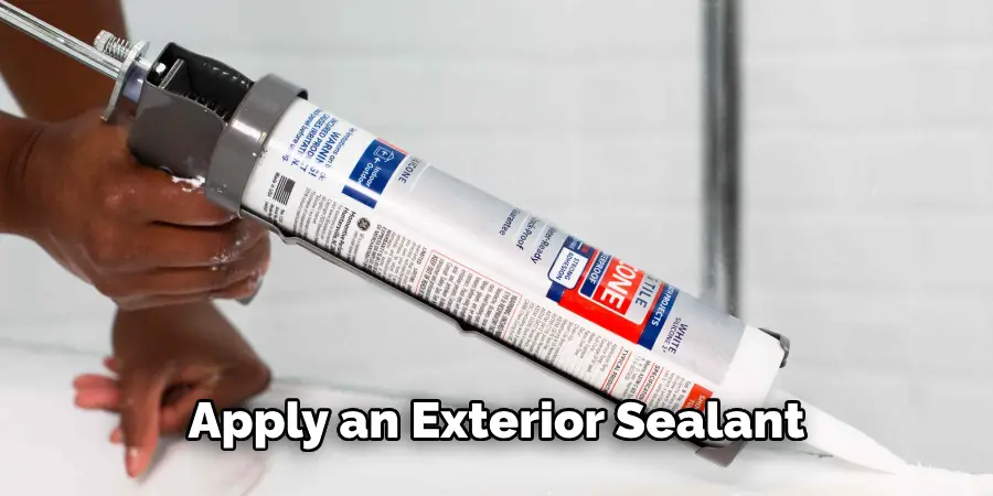 Apply an Exterior Sealant