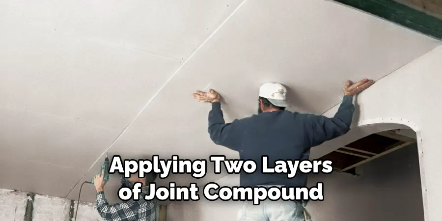 Applying Two Layers of Joint Compound