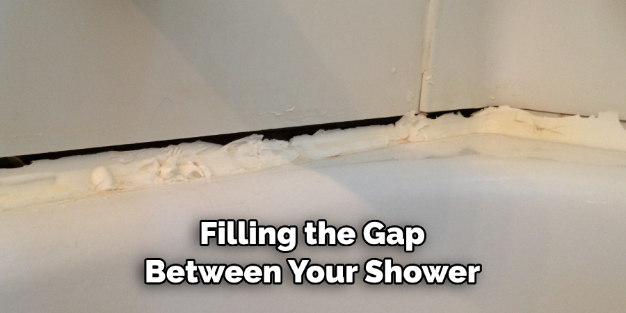 Filling the Gap Between Your Shower